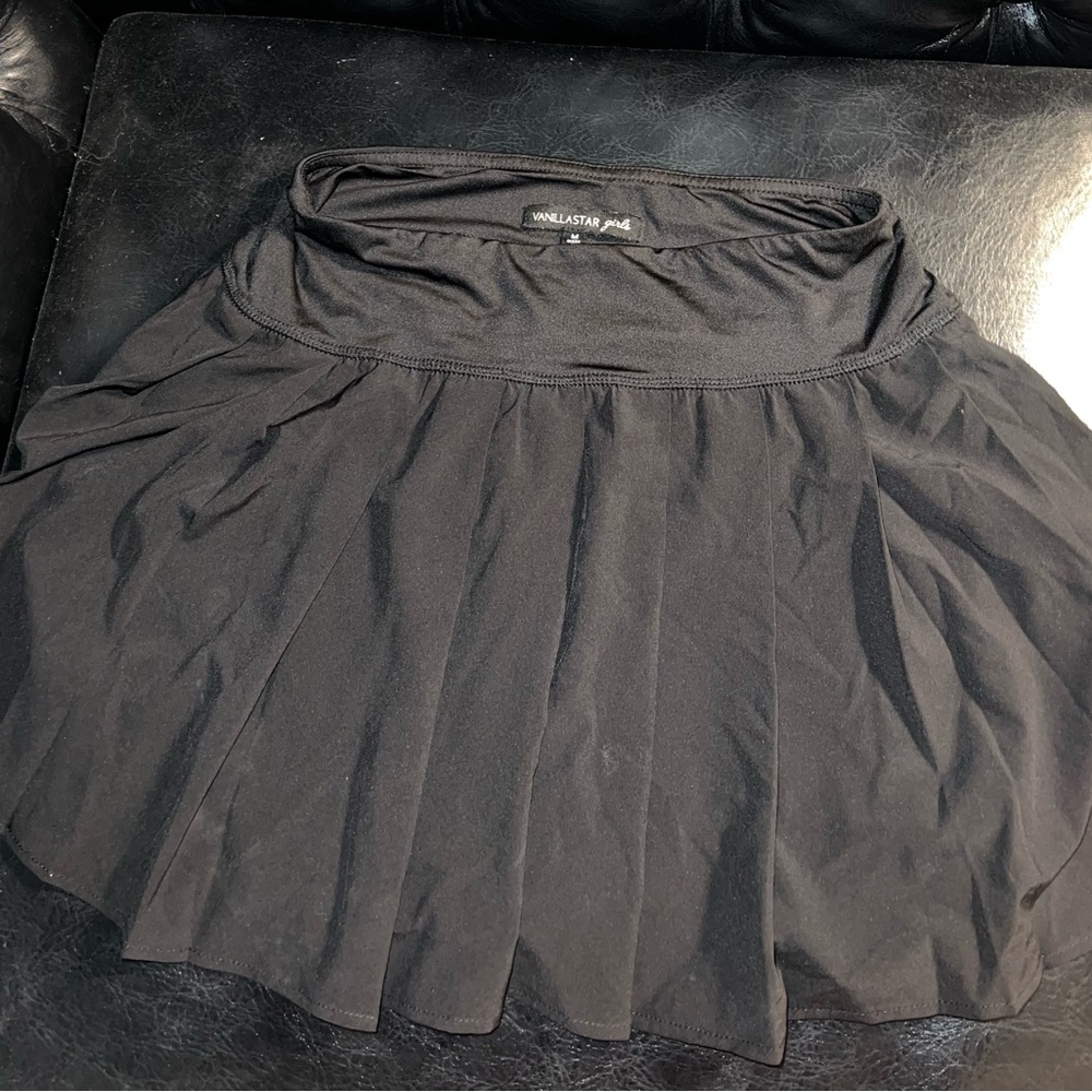 VanillaStar Girls Black Athletic Skirt
